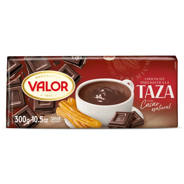 Chocolate para hacer a la taza Valor 300 g