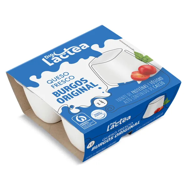 Queso fresco de Burgos Dia Láctea 4 x 62.5 g 3