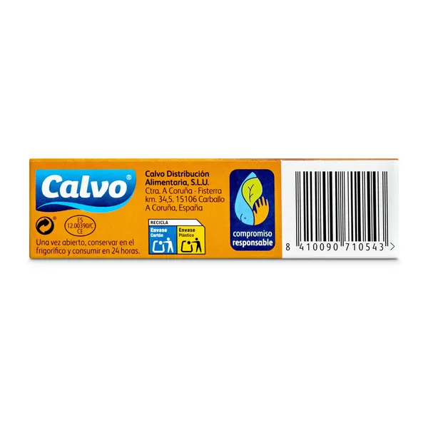Mejillones en escabeche 13/18 piezas Calvo lata 69 g 3