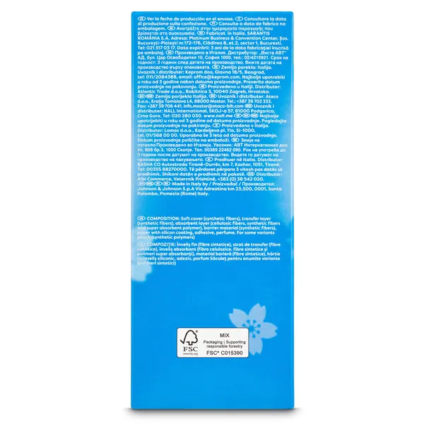 Protegeslips normal fragancia fresca Carefree caja 44 unidades 3