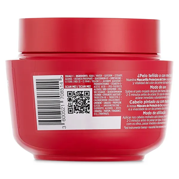 Mascarilla capilar color vive Elvive frasco 310 ml 3