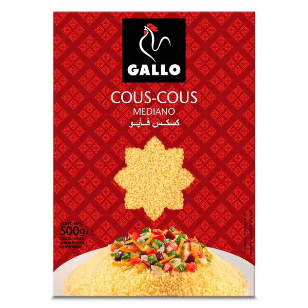 Cous cous Gallo caja 500 g 2