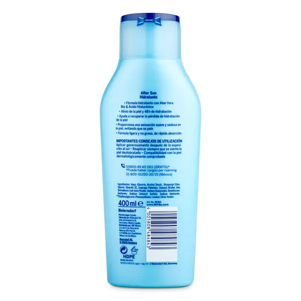 Aftersun loción hidratante Nivea 400 ml 3