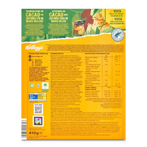 Cereales con chocolate y avellana Kellogg's Krave 410 g 4