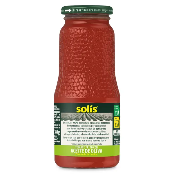 Tomate frito con aceite de oliva Solís 360 g 3