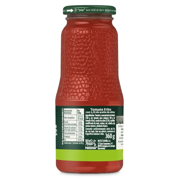 Tomate frito con aceite de oliva Solís 360 g 4