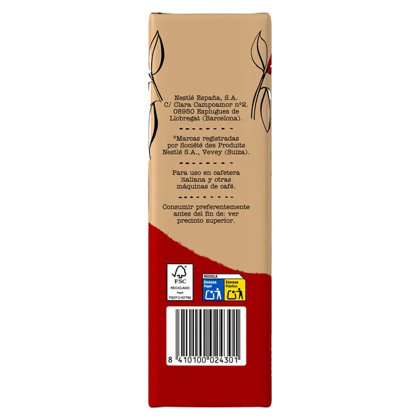 Café molido descafeinado Bonka paquete 250 g 3