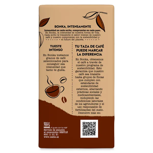 Café molido natural Bonka 250 g 5