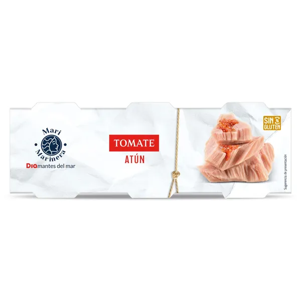 Atún en tomate Dia Mari Marinera lata 3 x 52 g 2