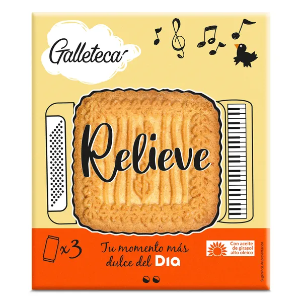 Galletas relieve Galleteca de Dia 735 g 2