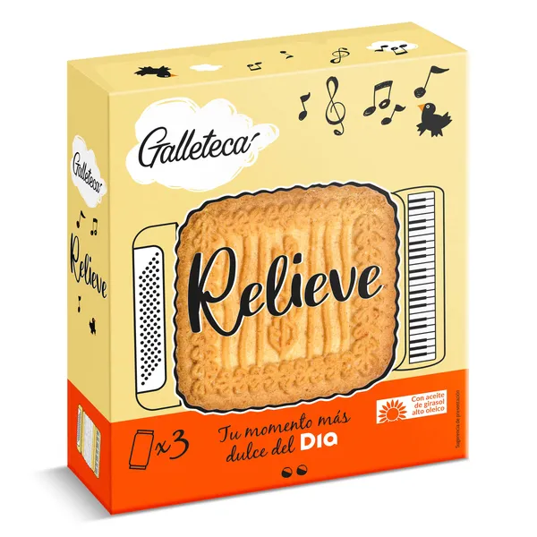 Galletas relieve Galleteca de Dia 735 g 3