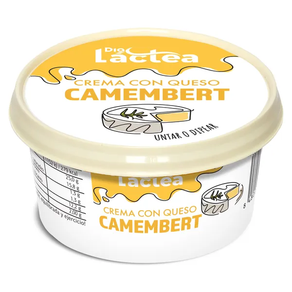 Crema de queso camembert Dia Láctea 125 g 3