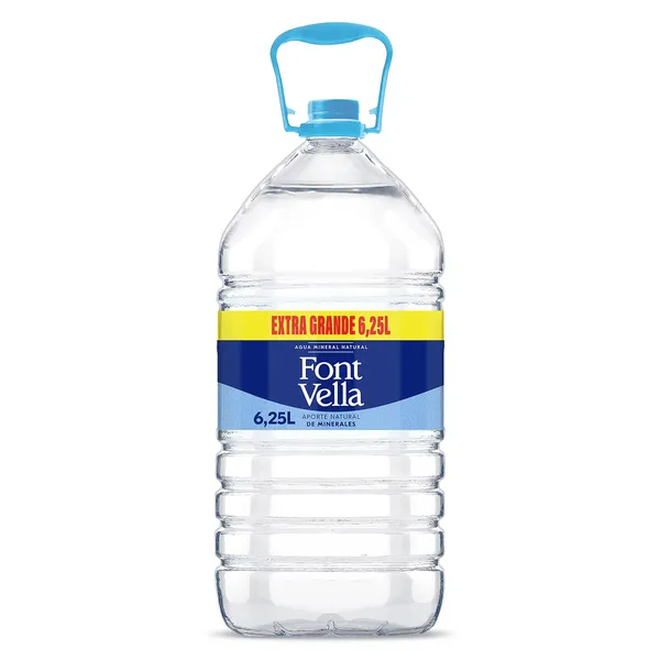 Agua mineral Font Vella 6,25 L 2