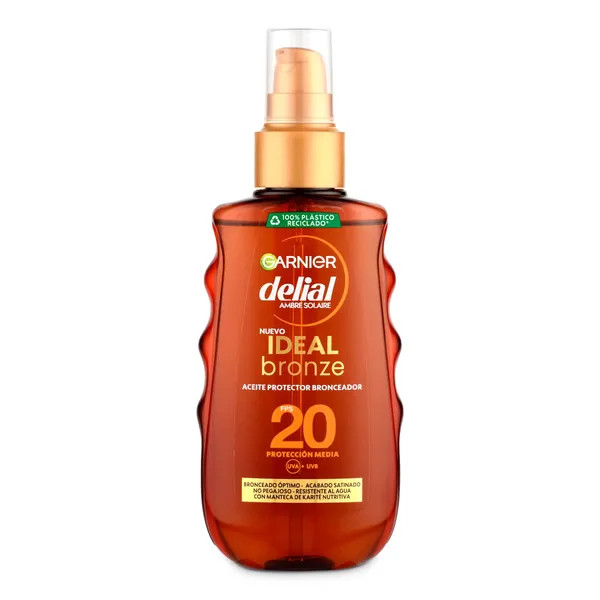 Aceite solar protector dorado sublime spf 20 Delial spray 150 ml