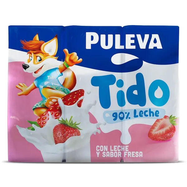 Batido de fresa Puleva 6 x 200 ml 2