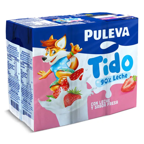Batido de fresa Puleva 6 x 200 ml 3