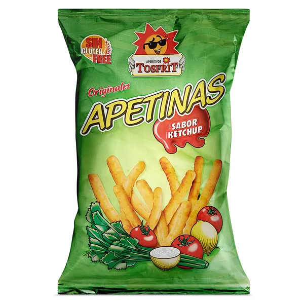 Apetinas sabor ketchup Tosfrit 90 g 2