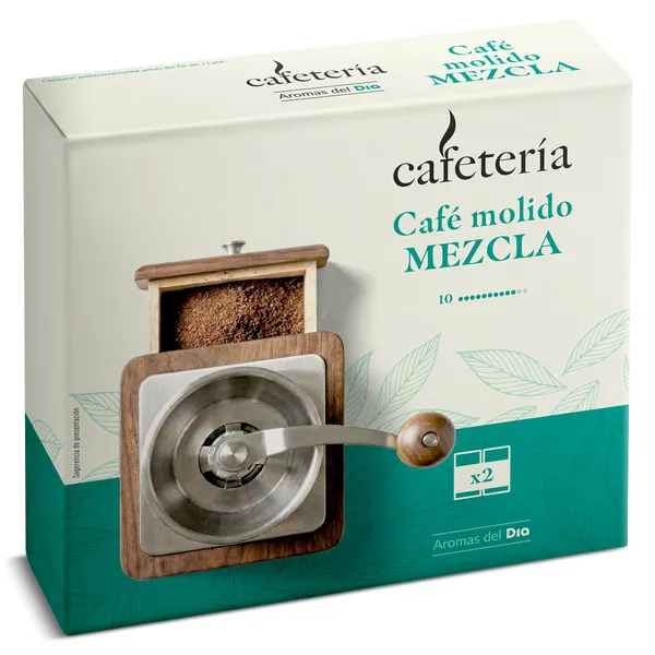 Café molido mezcla Dia Cafetería 2 x 250 g 3
