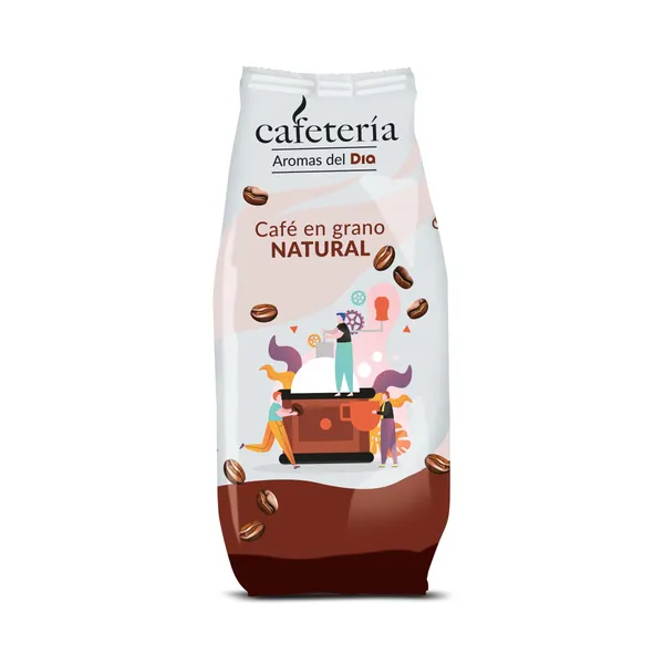 Café en grano natural Dia Cafetería 500 g 2