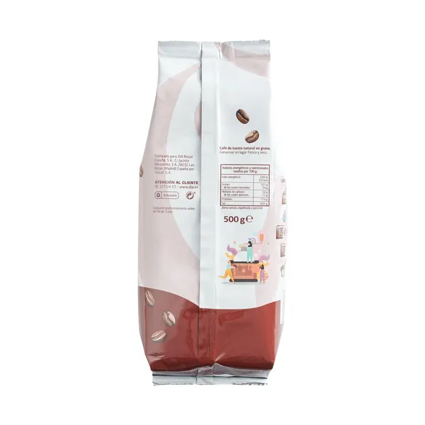 Café en grano natural Dia Cafetería 500 g 4