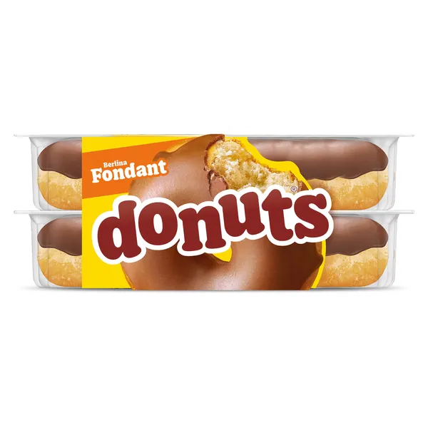 Berlinas fondant Donuts bandeja 4 unidades 228 g 3