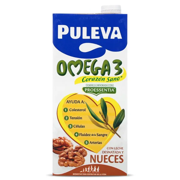 Bebida láctea omega 3 con nueces Puleva 1 L 2