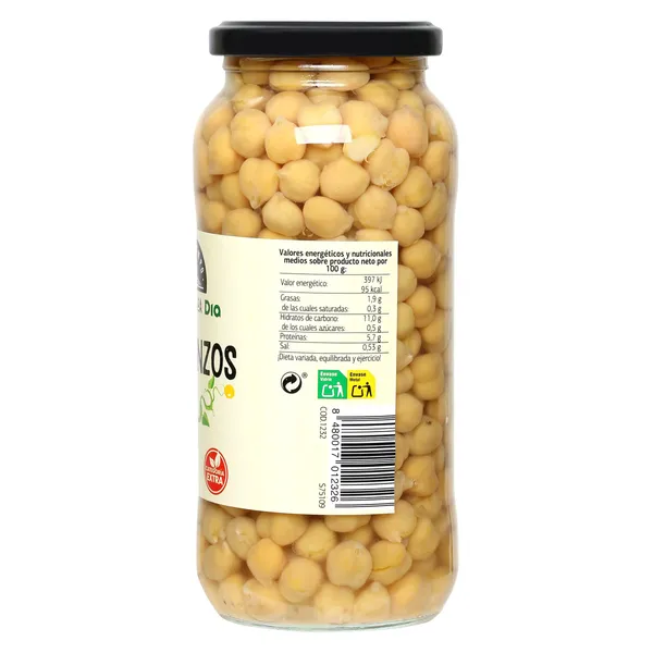Garbanzos cocidos Dia Vegecampo 400 g 3