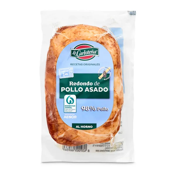Redondo de pollo asado La Carloteña 340 g 2