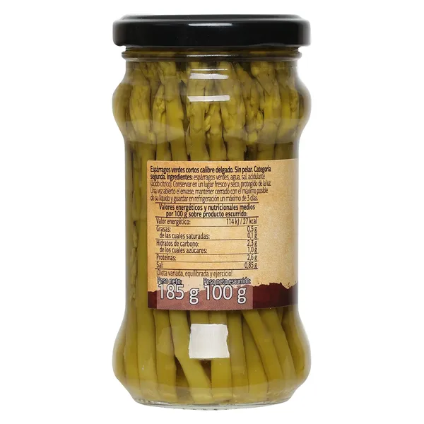 Espárragos verdes delgados Dia Vegecampo 100 g 2