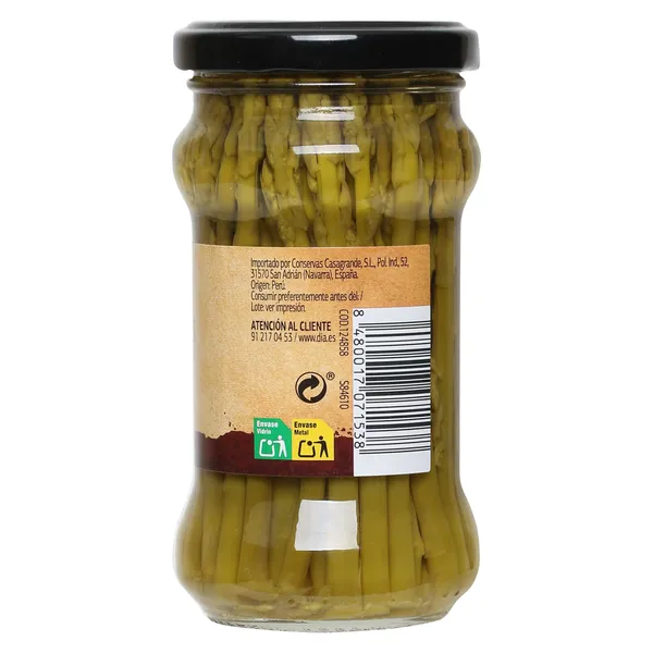 Espárragos verdes delgados Dia Vegecampo 100 g 3