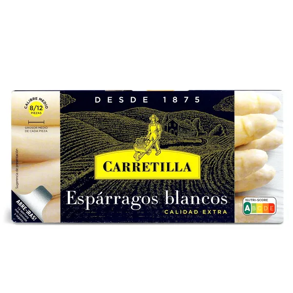 Espárragos blancos extra Carretilla 150 g 2