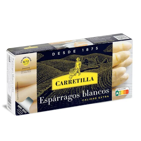 Espárragos blancos extra Carretilla 150 g