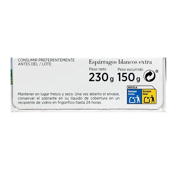 Espárragos blancos extra Carretilla 150 g 3