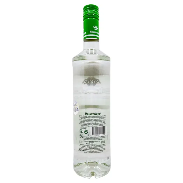 Vodka Moskovskaya 70 cl 3