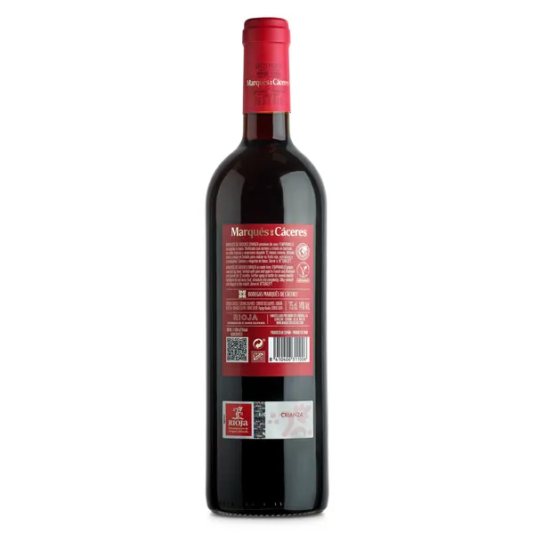 Vino tinto crianza D.O. Rioja Marqués de Caceres 75 cl 3