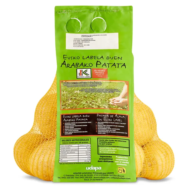 Patata Eusko Label malla 2.5 Kg 2