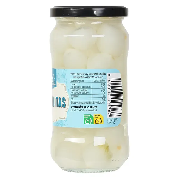 Cebollitas en vinagre Dia Vegecampo 180 g 3