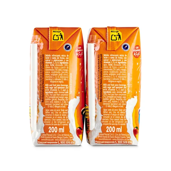 Bifrutas tropical Pascual pack 6 x 200 ml 5
