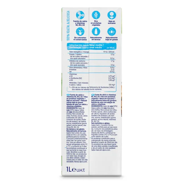 Bebida de soja Ligera Alpro 1 L 3