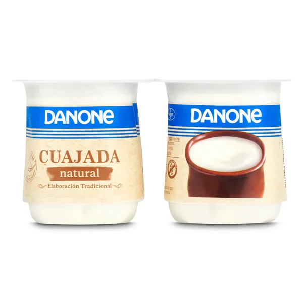 Cuajada sin azúcar Danone pack 2 x 135 g 2
