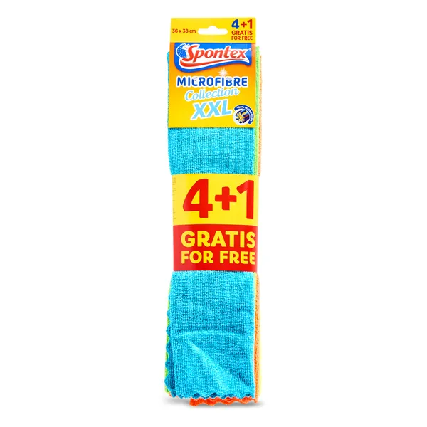 Bayeta microfibra Spontex 5 unidades 2