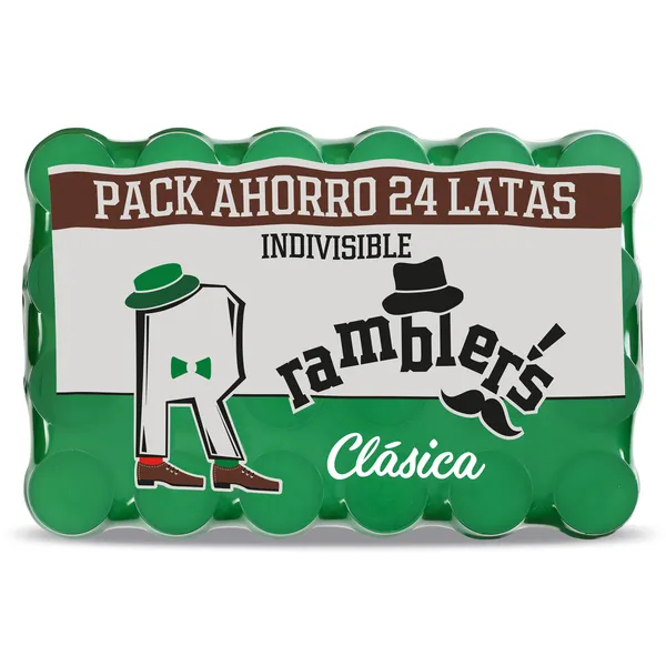 Cerveza clásica Dia Ramblers pack 24 x 33 cl 2