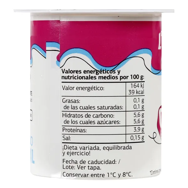 Yogur natural desnatado Dia Láctea pack 6 x 125 g 3