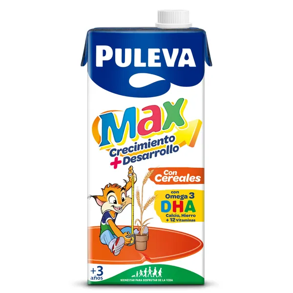Bebida láctea con cereales crecimiento y desarrollo Puleva 1 L 2