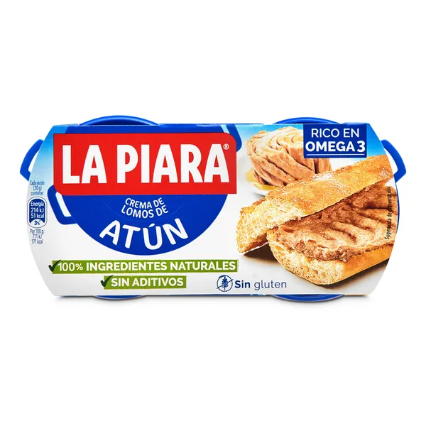 Crema de atún La piara 2 x 75 g 2