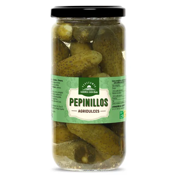 Pepinillos agridulces Dia Vegecampo 360 g 2
