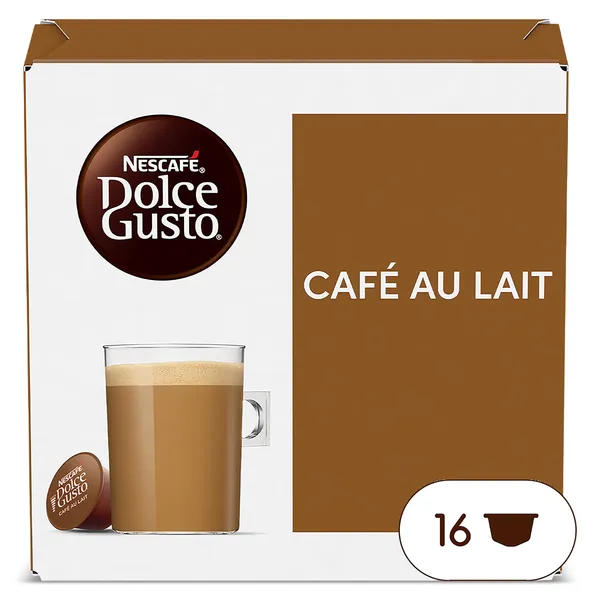 Cápsulas de cafe con leche Dolce Gusto 16 unidades 2