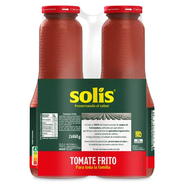 Tomate frito Solís 2 x 460 g 3