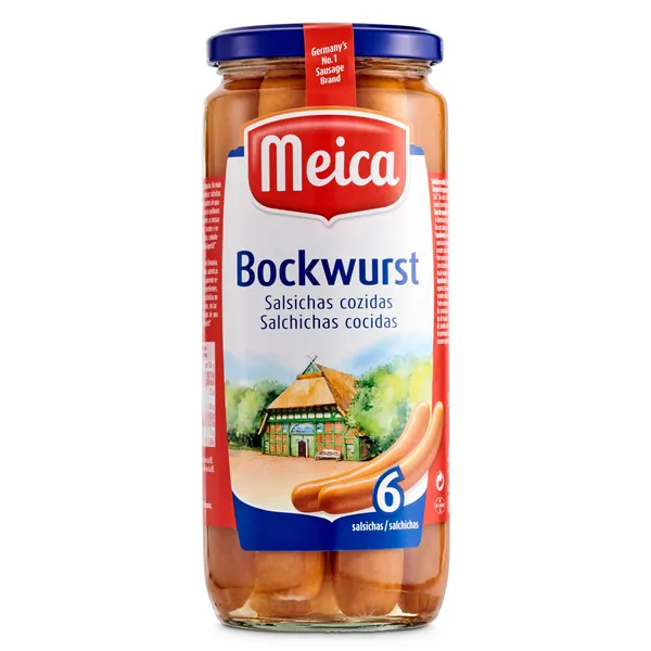 Salchichas cocidas bockwurst Meica 250 g 2