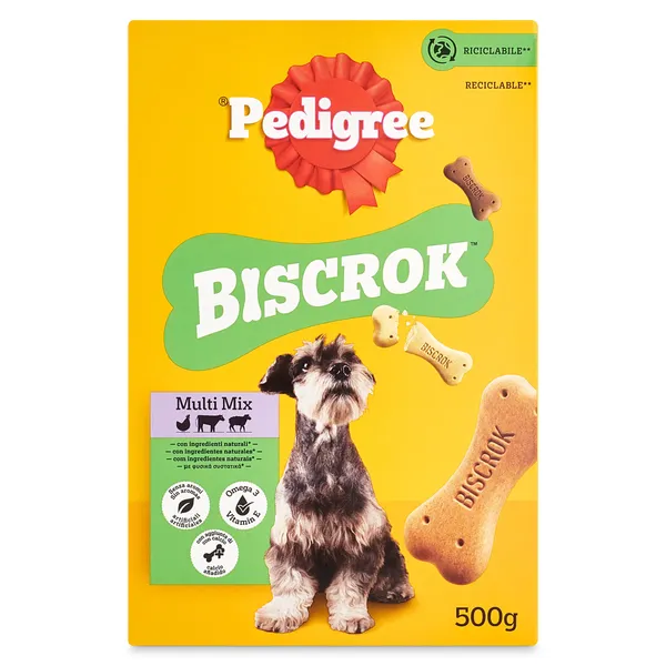 Snack para perros Pedigree Biscrok caja 500 g 5